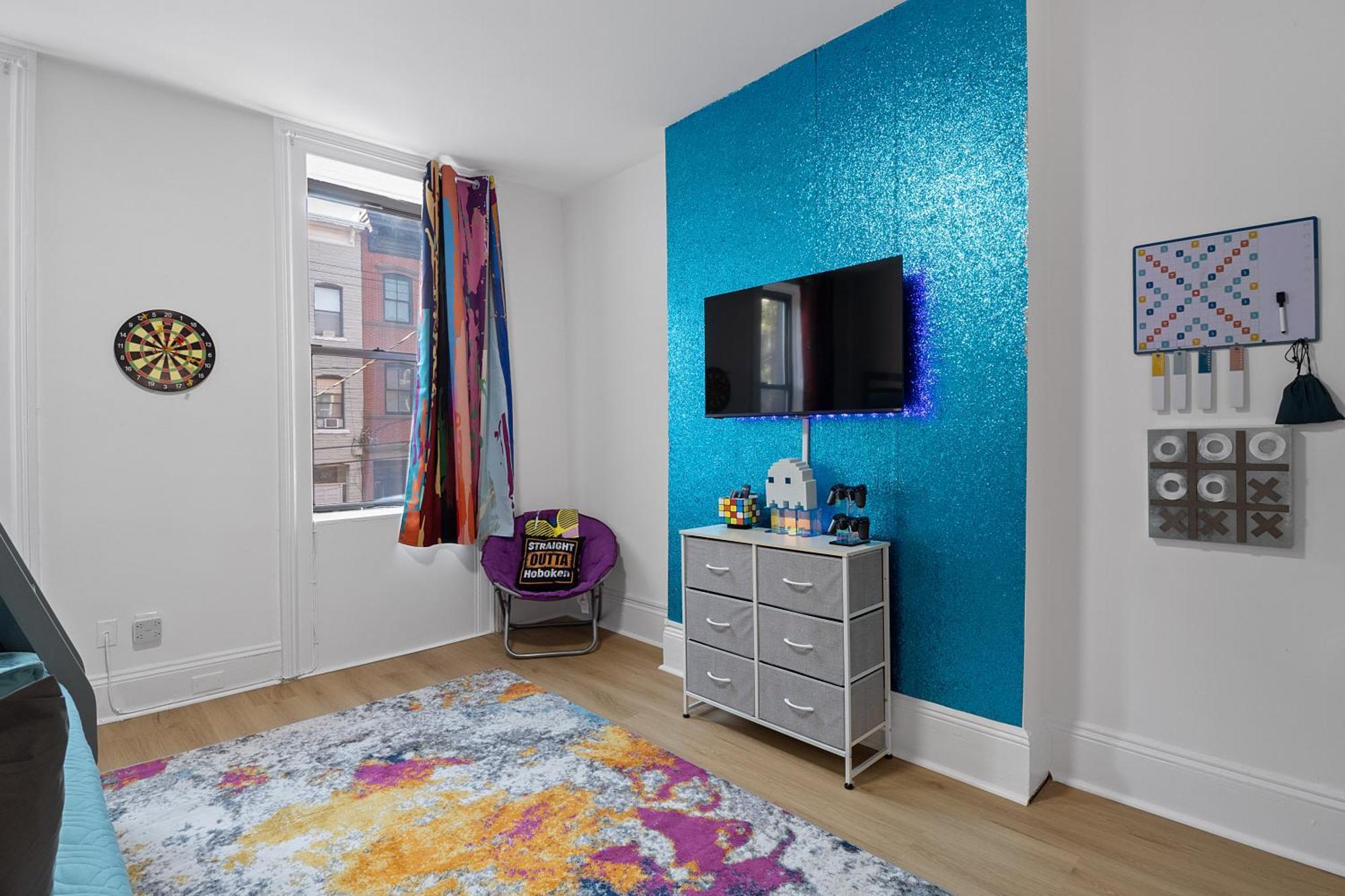 Funky & Colorful Urban Getaway, 20 Minutes To Nyc Apartment Hoboken Luaran gambar