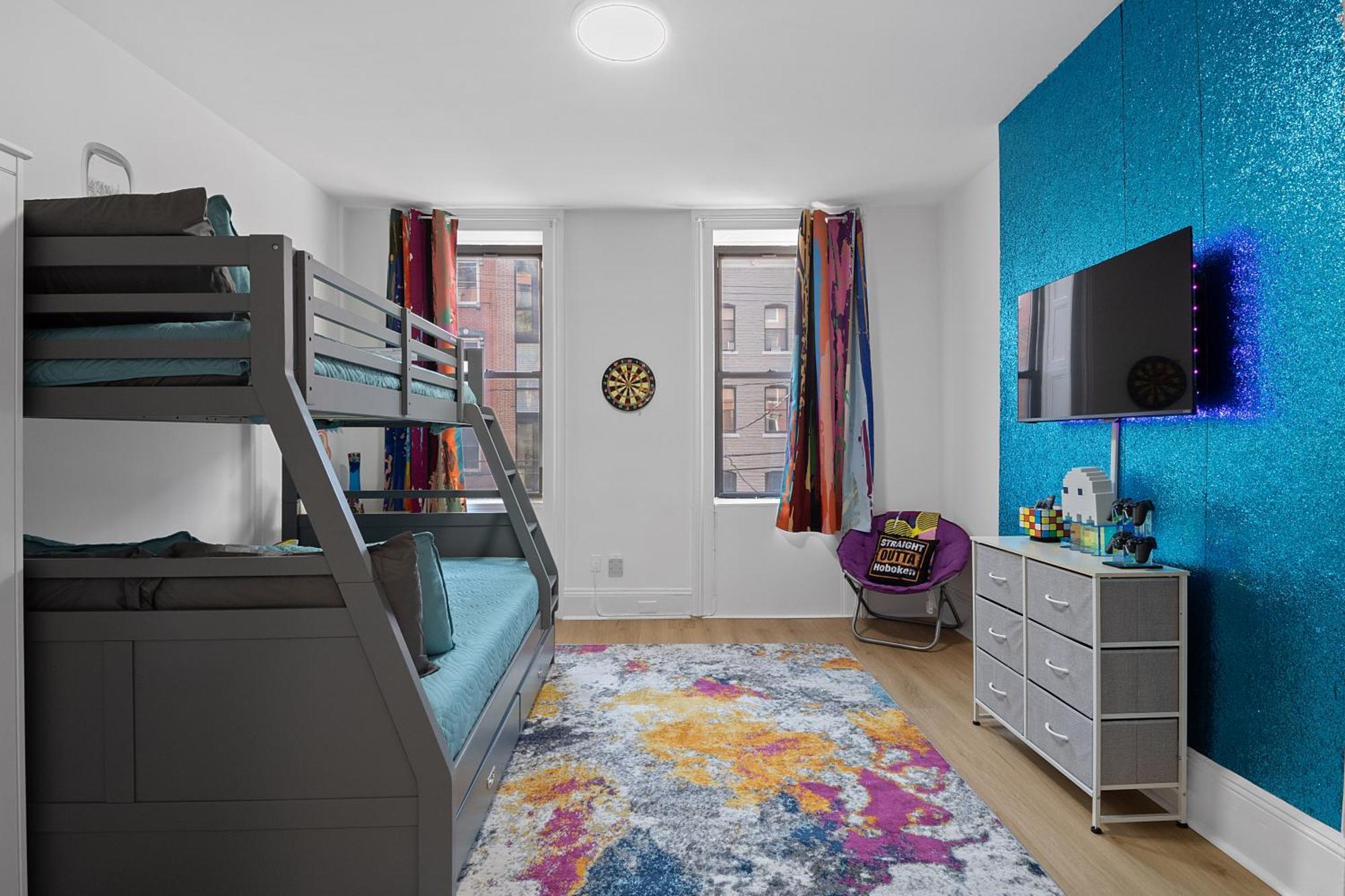 Funky & Colorful Urban Getaway, 20 Minutes To Nyc Apartment Hoboken Luaran gambar